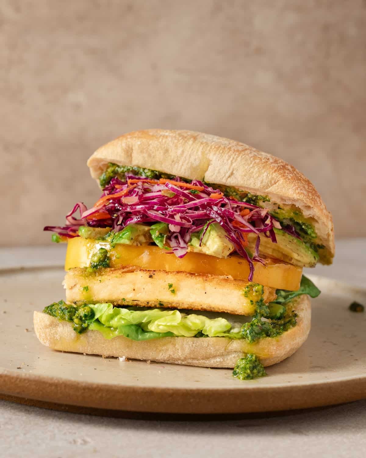 Whip Up a Delicious High-Protein Tofu Pesto Sandwich in 30 Minutes